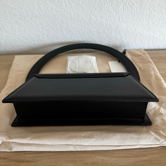 ☀️NEW☀️Jacquemus Le Sac Rond Bag Black - Picture 11 of 16